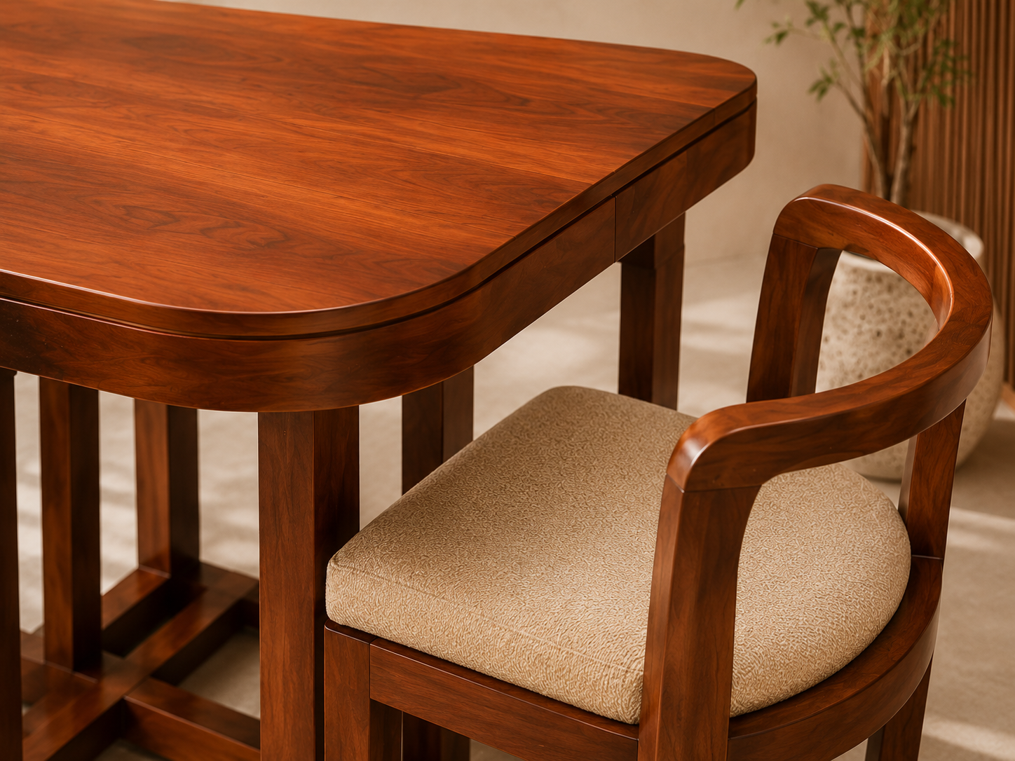 4 SEATER DINING SET