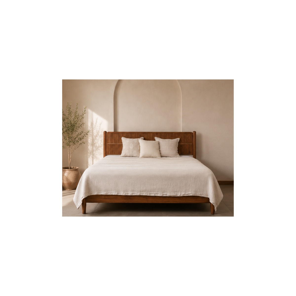 Aurelia wooden bed